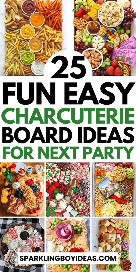 Explore our charcuterie board ideas for your next gathering! From elegant fall charcuterie boards, and Christmas charcuterie boards to other holiday charcuterie boards. Whether you're planning a cozy family-style charcuterie evening or looking for vegetarian charcuterie ideas, we've got you covered. Discover seasonal charcuterie boards for beginners and dessert charcuterie boards. Perfect for beginners and pros alike, these fun and easy charcuterie boards blend rustic charm with gourmet flavors. App Board Ideas, Unconventional Charcuterie Board, Ideas For Food Boards, Churcurie Board Ideas Easy, Sangria Charcuterie Board, Build Your Own Board Food, Charcutero Board Ideas, Charcuterie Board Fun Ideas, Hot Food Charcuterie Board Ideas