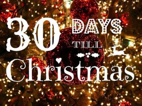 Countdown Till Christmas, Countdown Quotes, Funny Christmas Songs, Xmas Countdown, Days To Christmas, Days Till Christmas, Days Until Christmas, Christmas Quotes, One Month