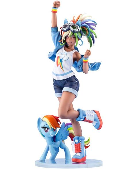 My Little Pony Rainbow Dash, My Little Pony Figures, 3d Figures, Dark Phoenix, Figure Collection, The Originals Characters, Anime Figurines, Mlp My Little Pony, Cute Tank Tops