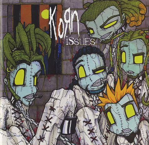 Korn Korn Issues, Arte Punk, Swag Art, Music Legends, Album Art, Music Stuff, Rock Art, Music Bands