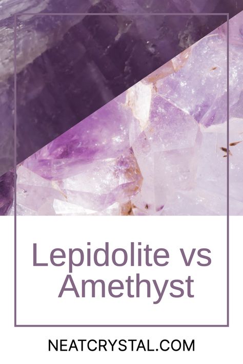 A beginner-friendly guide to the benefits and uses of Lepidolite and Amethyst in crystal healing. Crystal Guide, Be The One, Always Be, We Need, Crystal Healing, To Work, The One, That Look, Amethyst