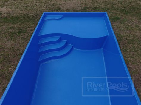 Fiber Glass Pool Ideas, 10x20 Pool, Rectangular Pool With Tanning Ledge, Fiberglass Pool Ideas, Cheap Inground Pool, Cheap Pool Ideas Budget, Nice Pools, Fiberglass Pool Shapes, Fiberglass Pool Cost