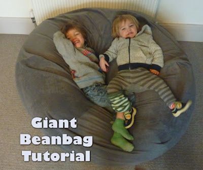 Jovial Spondoodles: Giant Bean Bag Tutorial ... best tutorial!!! Bean Bag Chair Pattern, Giant Beanbag, Big Bean Bag, Diy Bean Bag Chair, Diy Bean Bag, Giant Bean Bag, Big Bean Bags, Bean Bag Bed, Giant Bean Bags