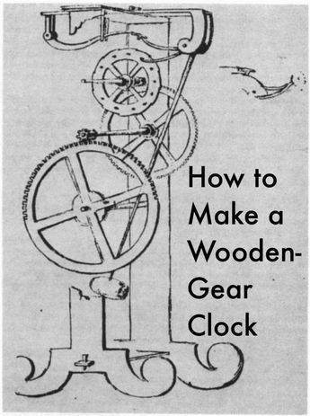 The basic parts of a wooden gear clock, how they work, and how to build one from a wooden-clock plan. Includes step-by-step instructions and video guides. Woodworking Plans Clocks, Wooden Clock Plans, Wooden Gear Clock, Make A Clock, Clock Gears, Wooden Gears, Woodworking Kits, Gear Clock, Wood Crafting Tools