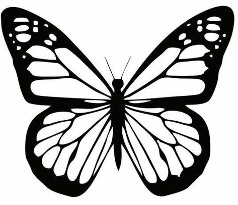 Flower Background Aesthetic, Aesthetic Flower Background, Butterfly Drawing Outline, Aesthetic Flowers Wallpaper, Butterfly Cards Handmade, Clipart Butterfly, Black And White Clipart, Flowers Black And White, Printable Butterfly