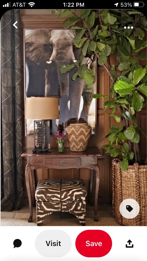 Animal Print Upholstery, West Indies Style, African Interior Design, British Colonial Decor, African Inspired Decor, Animal Print Decor, African Interior, British Colonial Style, African Home Decor