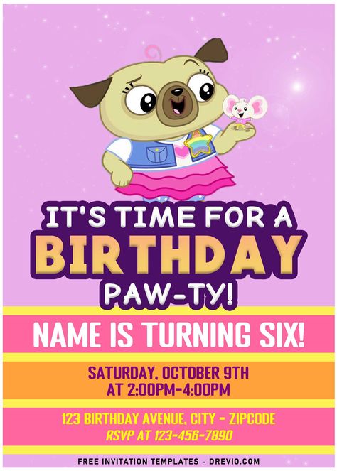 Free Printable Birthday Invitations, Free Invitation Templates, 6th Birthday Party, Average Person, Printable Birthday Invitations, Truth Be Told, Birthday Themes, 6th Birthday, Birthday Bash