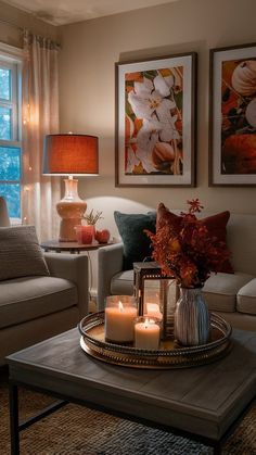 Fashion Decor Bedroom, Coffee Table Decor Living Room, Autumn Living Room, Fall Room, Fall Coffee Table, Casa Halloween, Boho Halloween, Fall Living Room Decor, Fall Living Room