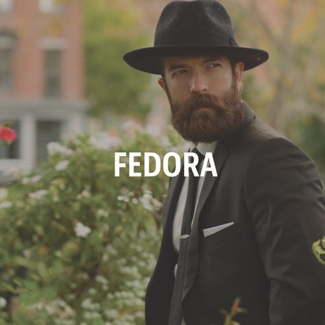 Combine the vintage look and modern design of the classic fedora with collections from Scala, Biltmore and more from Tenth Street. Fedora Outfit, Hat Outfit Men, Fedora Hat Outfits, Dapper Man, Mens Fedora, Great Beards, Fedora Hats, Hat Style, Dapper Men