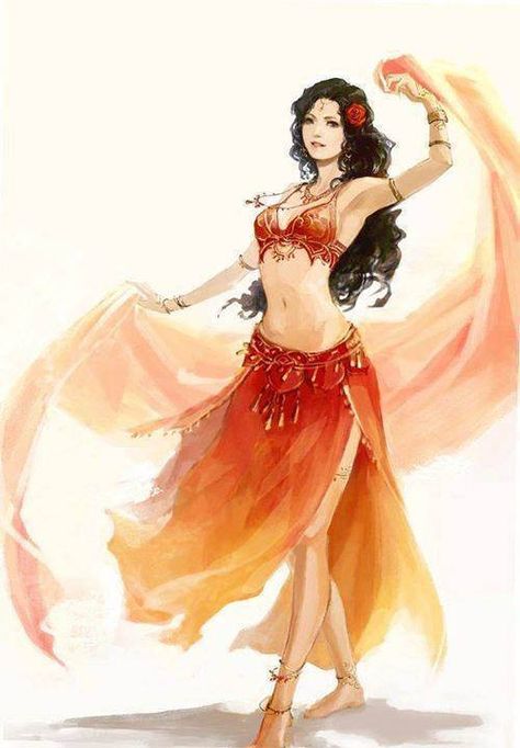 Belly dance skirt