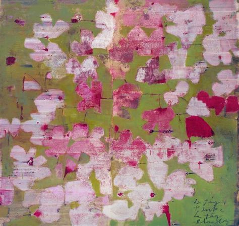 Le Fig Pink, Le Fig Green by Reza Derakshani on Artsy https://www.artsy.net/artwork/reza-derakshani-le-fig-pink-le-fig-green-2?utm_content=artwork-share Art Periods, Green Paintings, Conceptual Art, Abstract Flowers, Textile Prints, Art Fair, Creative Inspiration, Artist Inspiration, Fig