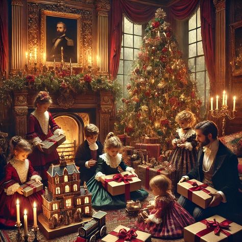 Victorian Era Christmas Aesthetic, Vintage Christmas Images Victorian, Xmas Nostalgia, Victorian Christmas Aesthetic, Happy Yuletide, Christmas Eve Pictures, Edwardian Christmas, Victorian Vibes, Christmas Victorian