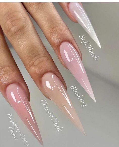 Acrylic Nails Stiletto, Stilleto Nails Designs, Nude Nail, Diy Acrylic Nails, Nude Nail Designs, Stiletto Nails Designs, Unique Acrylic Nails, Bling Acrylic Nails, Pink Acrylic Nails