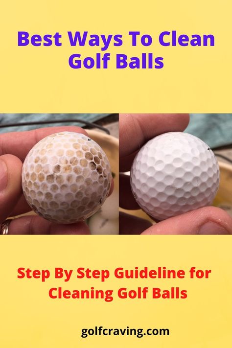 Here you will get detail step by step guidelines on #Best Way To Clean Golf Balls. Golf Ball Upcycle, Painting Golf Balls, Diy Golf Gifts, Golf Diy Gifts, Golfball Crafts, Upcycle Golf Balls, How To Clean Golf Clubs, Stop Topping The Golf Ball, Golf Decorations