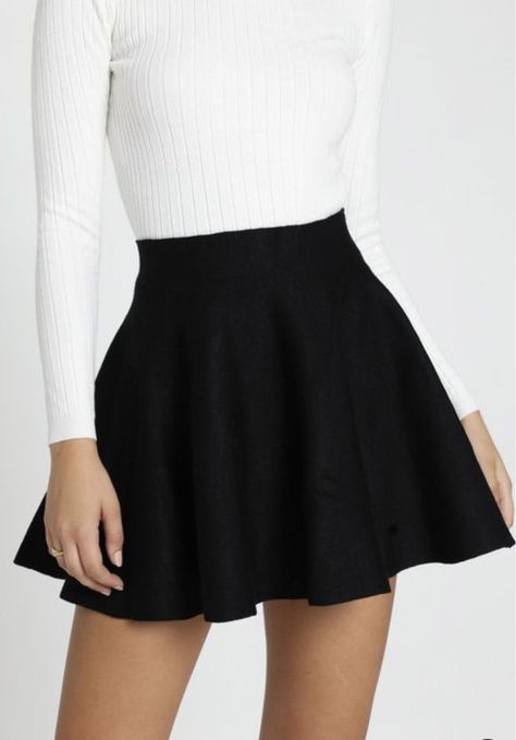 4e0d67e54ad6626e957d15b08ae128a6desc53015877ri Black Skirt Outfits, Leather Blouse, Tennis Skirt Outfit, Peplum Tops, Cute Skirt Outfits, Cute Skirts, Girls Fashion, Teen Fashion Outfits, Rock Style