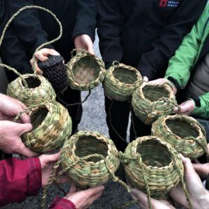 Rush Baskets, Natural Baskets, Wood Burner, Seasonal Crafts, Punch Needle, The Body, Basket Weaving, Nuts, Rush