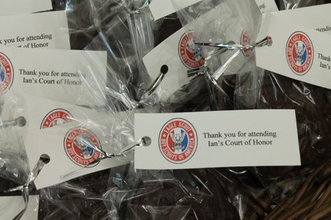 Eagle Scout Party Favors Eagle Scout Printables Free, Eagle Court Of Honor Ideas, Eagle Scout Display Table, Eagle Scout Court Of Honor Ideas, Eagle Ceremony, Eagle Scout Gifts, Eagle Scout Court Of Honor, Eagle Scout Ceremony, Court Of Honor