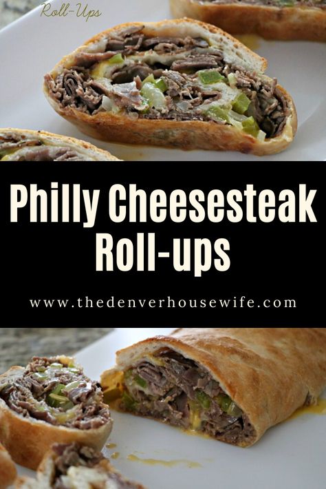 Cheese Steak Rolls, Philly Cheesesteak Rolls, Steak Roll Ups, Beef Roll Ups, Cheesesteak Sliders, Steak Rolls, Philly Cheese Steak Casserole, Steak Pizza, Philly Steak