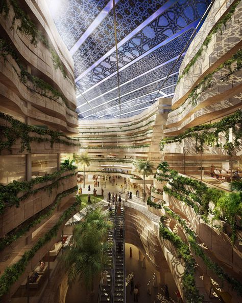 Masdar - rated "World's Most Sustainable City" (http://www.designboom.com/weblog/cat/9/view/7394/lava-wins-first-prize-for-masdar-worlds-first-sustainable-city-in-uae.html) #sustainability #green #ecofriendly Masdar City, Architecture Cool, Arcology, Eco City, Plants Growing, Sustainable City, Norman Foster, Renzo Piano, Green Architecture