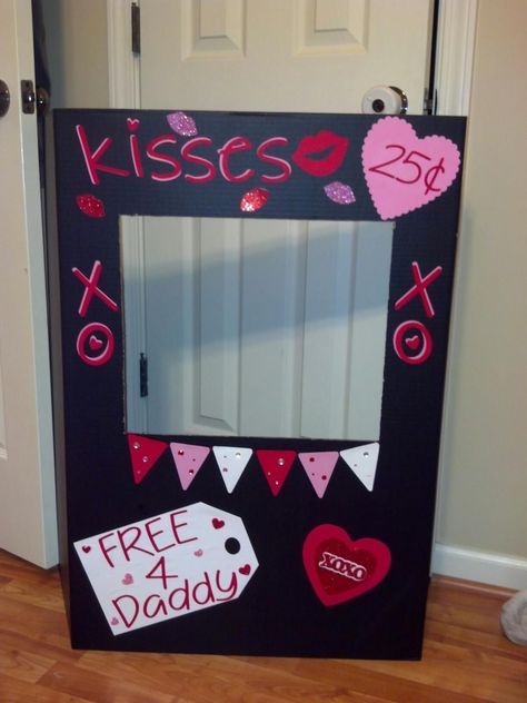 Kissing Booth Kissing Booth Ideas, Valentines Booth, Photobooth Frame Diy, Valentines Pictures, Booth Diy, School Spirit Week, Photo Boots, Kiss Cam, Caring For Frizzy Hair