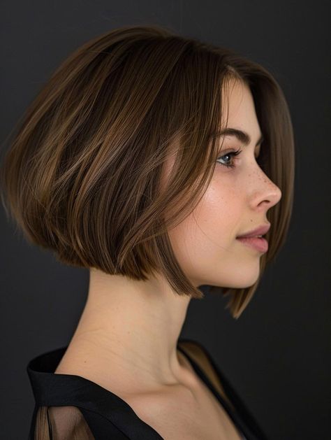 Stylish Graduated Bob Haircuts for a Fresh Look Bob Layered Haircut, Bob Cut Styles, Straight Bob Haircut, Graduated Bob Haircuts, Graduated Bob, Layered Bob Haircuts, Stacked Bob, Bob Braids, Bob Cuts