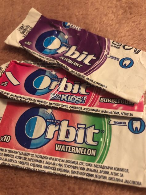 Orbit Gum Aesthetic, Buble Gum, Tattoo Banner, Healthy Juice Recipes, Receding Gums, Nursing Tips, Diet Coke, Chewing Gum, Healthy Juices