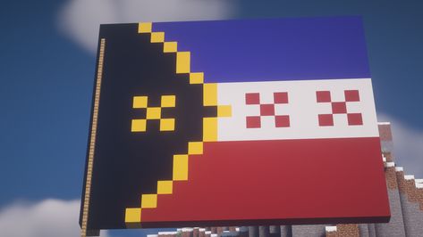 Lmanburg Flag Minecraft Banner, Lmanburg Flag Minecraft Banner Tutorial, Lmanburg Flag Minecraft, L'manburg Flag, Lmanburg Flag, Flag Minecraft, Minecraft L, Minecraft Dream, Minecraft Banners