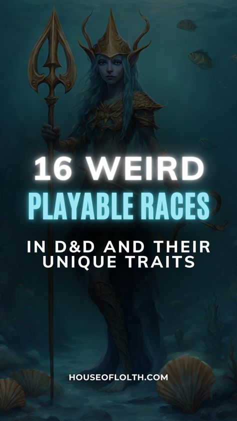 16 weird playable races in D&D and their unique traits Unique Dnd Races, Dnd Character Creation, Warforged Dnd, Homebrew Races, Dnd Things, D D Races, Special Abilities, Fantasy Map Making, Map Making