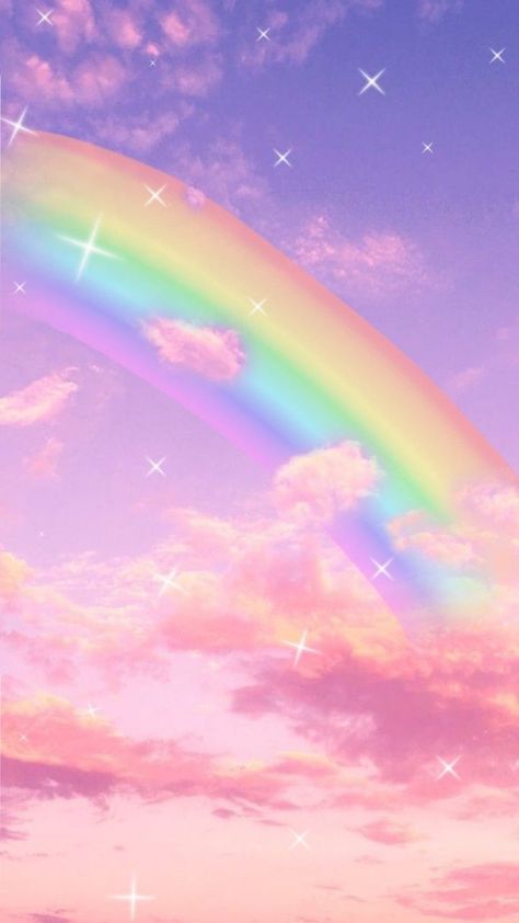 Pastel Rainbow Wallpaper, Pastel Rainbow Aesthetic, Rainbow Wallpaper Backgrounds, Backgrounds Cute, Rainbow Colors Art, Rainbow Wallpaper Iphone, Tela Iphone, Sparkle Wallpaper, Unicorn Wallpaper