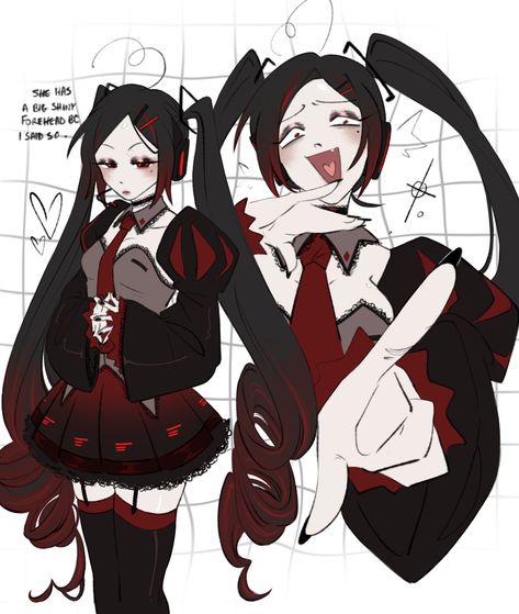 Zatsune Miku, Miku Hatsune Vocaloid, Vocaloid Characters, Cute Art Styles, Art Inspiration Drawing, Funky Art, Art Reference Photos, Cartoon Art Styles, Art Reference Poses