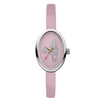 vivienne-westwood Oval Watch, Secret Sale, Watch Sale, Pink Leather, Vivienne Westwood, Leather Watch, Patent Leather, Pink Ladies, Women Wear