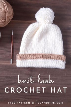 Easy Crochet Hat Patterns, Crochet Beanie Pattern Free, Crochet Adult Hat, Crochet Hat For Beginners, Easy Crochet Hat, Crochet Baby Hat Patterns, Crochet Winter Hats, Crochet Toddler, Crochet Hat Free