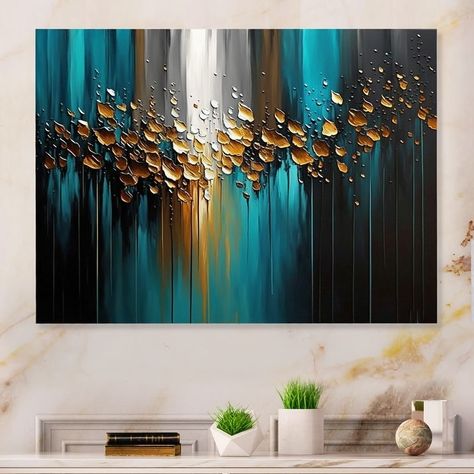 Acrylic Wall Decor, Gold Animals, Contemporary Framed Art, Gold Canvas, Geometric Art Prints, Textured Art, Animal Canvas, Gold Picture Frames, Acrylic Wall Art