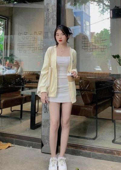 Dress Korea, Korean Outfit Street Styles, Everyday Fashion Outfits, Shirts Women Fashion, Fashion Attire, Western Dresses, Cute Casual Outfits, Diy Fashion, Pretty Dresses