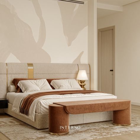 #DUBAL_VILLA_II – THE MASTER BEDROOM THAT REDEFINES LUXURY 🛏✨ Step into the world of sophistication and comfort with the master bedroom of Dubai Villa II! 🛋 This design is a perfect blend of minimalist luxury and functionality, offering a sanctuary for those who seek elegance and tranquility. 🖌 What makes this design stand out: A bold statement artwork that defines the room's character. Earthy tones and clean lines inspired by nature. High-quality modern furniture that perfectly balances a... Dubai Villa, Statement Artwork, Minimalist Luxury, Bed Back, Design Stand, Modern Bed, D B, Earthy Tones, The Master