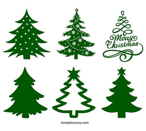 Free Christmas Tree SVG Files: Cliprat Vector and Cut File for Holiday Christmas Svg Files Free, Christmas Tree Svg, Christmas Tree Clipart, Tree Stencil, Christmas Crafts For Adults, Art Deco Patterns, Christmas Svg Files, Tree Svg, 3d Laser