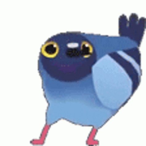 Akaruu Dance Sticker - Akaruu Dance Pigeon - Discover & Share GIFs Dancing Pigeon, Pigeon Dancing, Bird Dancing, Dancing Birds, Pigeon Books, Dancing Duck, Cute Pigeon, Duck Drawing, Bird Gif