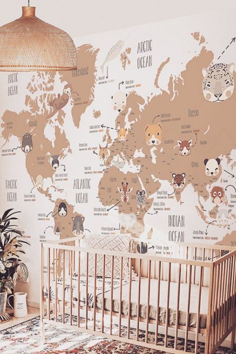 2021 NURSERY DESIGN TRENDS (6) Travel Themed Room, Travel Room, Travel Theme Nursery, Travel Nursery, Nursery Trends, Baby Room Themes, Baby Room Design, Nursery Baby Room, Toddler Bedrooms