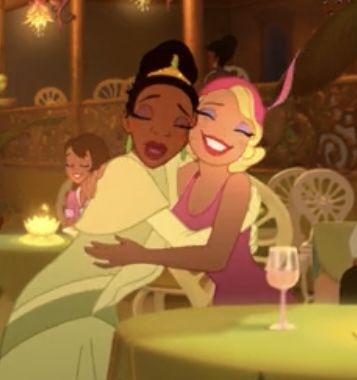 Tiana And Lottie Matching Pfp, Charlotte And Tiana Costume Halloween, Princess Tiana And Charlotte, Lottie Costume, Lottie And Tiana, Charlotte And Tiana, Iconic Duos Best Friends Cartoon, Iconic Female Duos, Tiana And Lottie