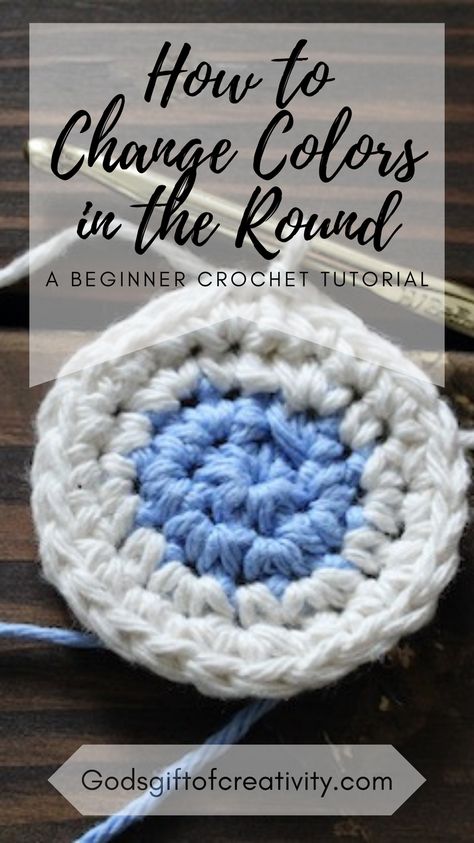 Crochet color changes can be difficult for beginner crocheters to understand. While the basic premise is the same between how to switch colors, the technique and timing is different between rows and rounds. Rows are easy to transition with just a simple pull through, but rounds are all about the timing of that pull through. Once you understand the timing, you can change colors in the round with little difficulty, even as a beginner crocheter. How To Change Colors In Crochet In The Round, Crochet Switching Colors, Switching Colors In Crochet, How To Change Yarn Colors In Crochet, How To Switch Colors In Crochet, Balloon Crochet, Crochet In The Round, Change Colors In Crochet, Crochet Game