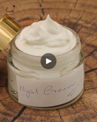 Rice Cream For Face, Night Cream For Glowing Skin, Cream For Glowing Skin, Diy Night Cream, For Glowing Skin, White Rice, Night Cream, Dull Skin, Different Recipes