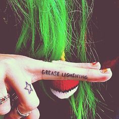 Grease Lightning, Chloe Norgaard, Greased Lightning, Lightning Tattoo, Ink Therapy, Piercings Ideas, Mad Scientists, Key Tattoos, Movie Tattoo