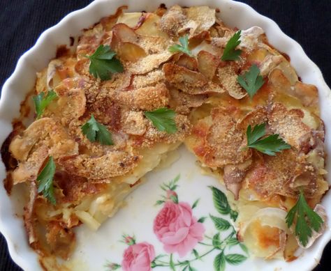 Crunchy Potato Peel Pie | Recipe Adaptors Potato Peel Pie Recipe, The Guernsey Literary And Potato, Potato Peel Pie, Potato Peel Pie Society, The Guernsey Literary, Vegetarian Sweets, Crunchy Potatoes, Pie Baking, Potato Skin