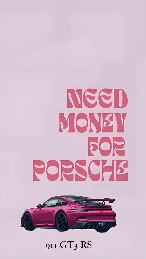 Pink Porsche Gt3, Gt3 Rs Wallpaper, Porsche Pink, Rs Wallpaper, Need Money For Porsche, Pink Porsche, Porsche Gt3 Rs, I Need Money, Porsche Gt3