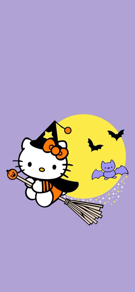 Hello Kitty Halloween Wallpaper, Halloween Hello Kitty, Helloween Wallpaper, Hello Kitty Wallpaper Hd, Halloween Wallpaper Iphone Backgrounds, Halloween Wallpaper Cute, Walpaper Hello Kitty, Hello Kitty Imagenes, Hello Kitty Wallpapers