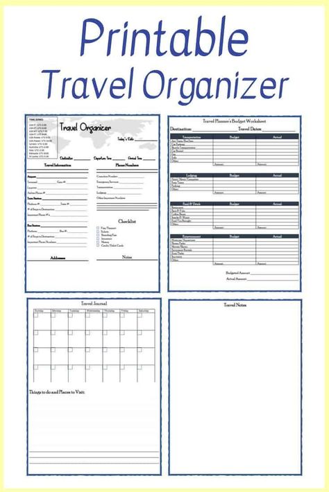 Going on vacation? You can print this Free Printable Travel Planner that will make sure you have everything you need for your vacation. It's a free printable template that has a calendar, a trip planner, and more to help you plan you local or international vacation! It's a great travel organizer. Trip Planning Template Free, Travel Planner Printable Free, Road Trip Itinerary Template, Itinerary Template Free, Trip Planning Template, Vacation Itinerary Template, Vacation Planner Template, Travel Itinerary Planner, Travel Planner Template