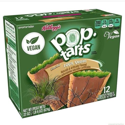 Vegan Pop Tarts, Weird Oreo Flavors, Meme Food, Vegan Meme, Pop Tart Flavors, Food Meme, Funny Food Memes, Weird Snacks, Vegan Tarts