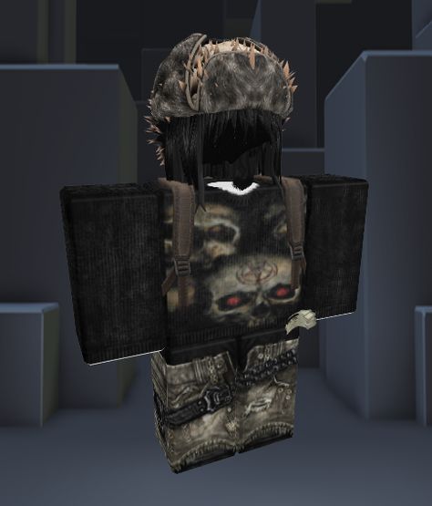 Halloween R6 Fits, Goth Roblox Avatars R6, Affliction Roblox Avatar, Roblox R6 Fits Women, Scene Roblox Fits, Roblox Fit Ideas, Yabujin Roblox Avatar R6, Roblox Avatars R6, Roblox Guy Fits R6