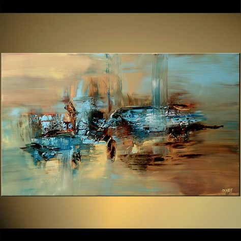 Abstract art by Osnat Tzadok Galleria D'arte, Soyut Sanat Tabloları, Modern Abstract Painting, Hand Painting Art, Malbec, Abstract Oil, Oil Painting Abstract, Modern Painting, Art Oil