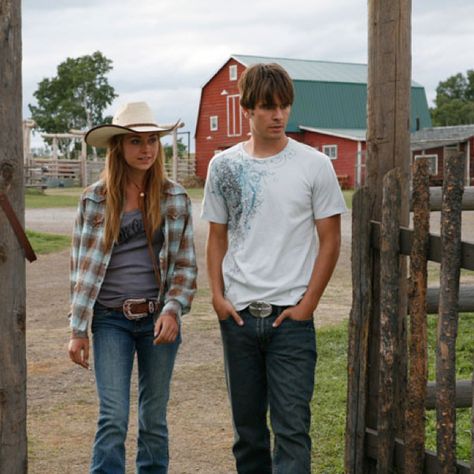 Heartland Ranch Heartland Season 1, Heartland Episodes, Amy And Ty, Heartland Cbc, Heartland Quotes, Heartland Amy, Amy And Ty Heartland, Horse Movies, Ty Heartland